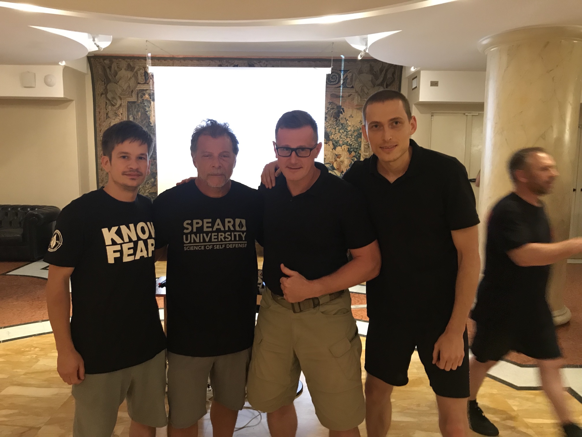 Naša výprava s koučom Tonym Blauerom
