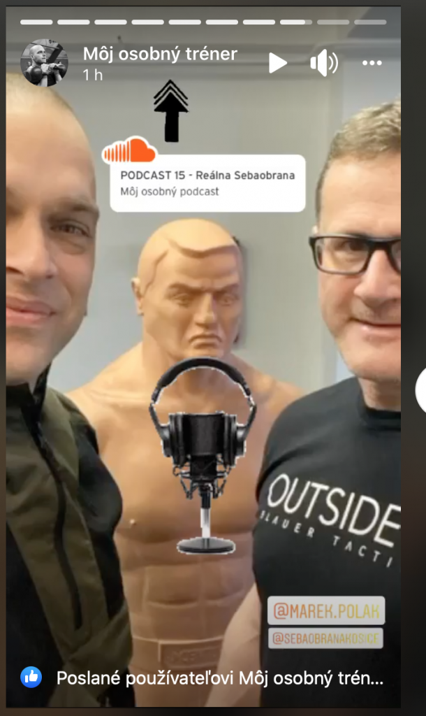 Michal Lakatoš a Marek Polák v podcaste Môj osobný podcast 15 - Reálna sebaobrana Košice